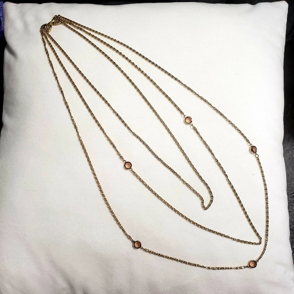 Goldette Layered Necklace - Picture 2 of 5